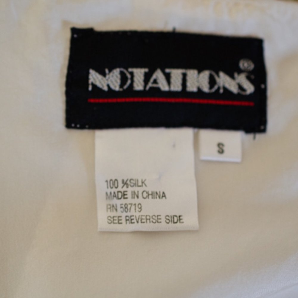 Notations White Ruffle Blouse - image 6